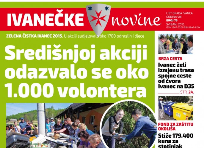 Ivanečke novine Broj 75., svibanj 2015