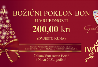 Na adrese 1.088 najstarijih građana stižu božićni poklon bonovi Grada Ivanca od 200 kuna