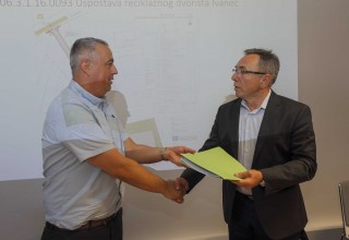 Potpisan 3,19 milijuna kuna vrijedan ugovor o gradnji reciklažnog dvorišta Ivanec