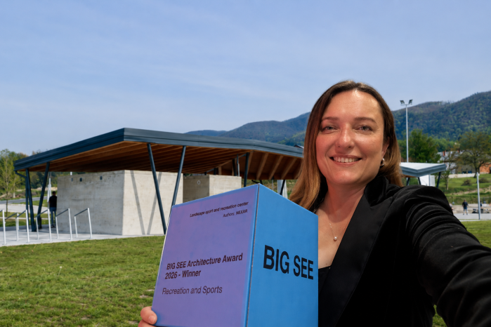 ZA PROJEKT REKREACIJSKOG CENTRA LANČIĆ Studiju Nexar prvo mjesto i BIG SEE Architecture Award na međunarodnom festivalu arhitekture i dizajna u Portorožu