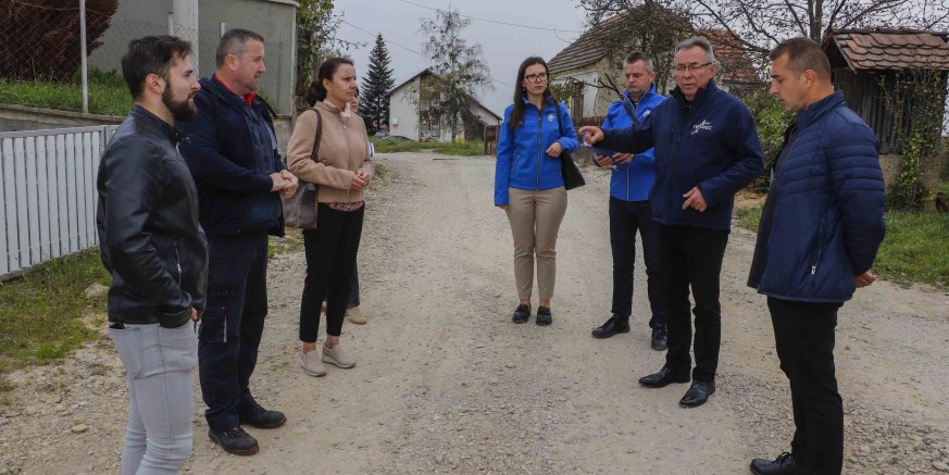 Pripreme za sanaciju oštećenih nerazvrstanih i županijskih prometnica u zonama izvođenja radova na Aglomeraciji Ivanec