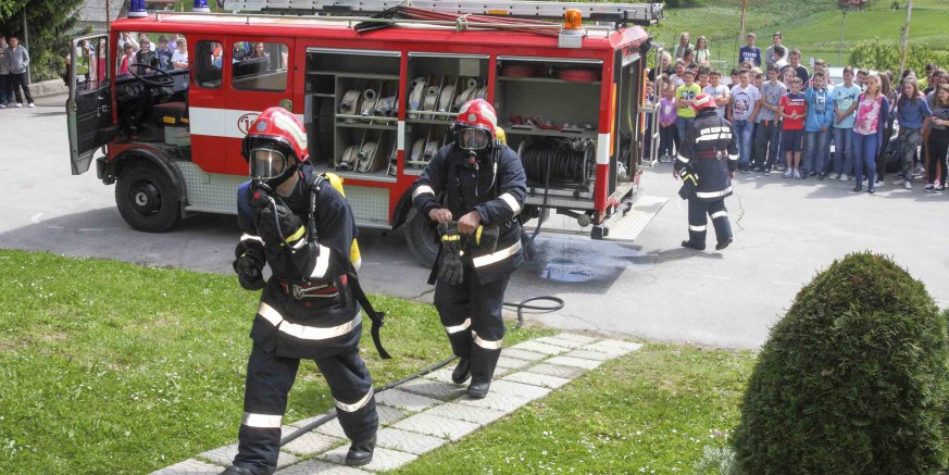 Evakuacijske vježbe u osnovnim školama na području grada Ivanca