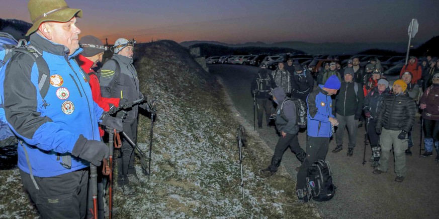 HPD IVANČICA Više od 150 planinara na 11. noćnom usponu na „krov Hrvatskoga zagorja“