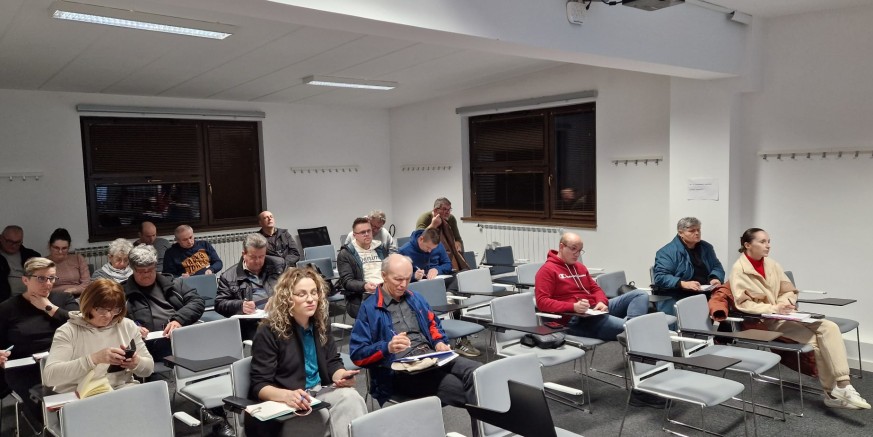 ZA GRADSKE UDRUGE U Poduzetničkom inkubatoru održana informativna radionica o otvorenim javnim pozivima Grada Ivanca za 2024.