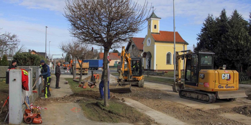 IVKOM VODE Obavijest o radovima na Aglomeraciji do utorka, 5. ožujka; kreću pripreme za asfaltiranje Kalničke ulice