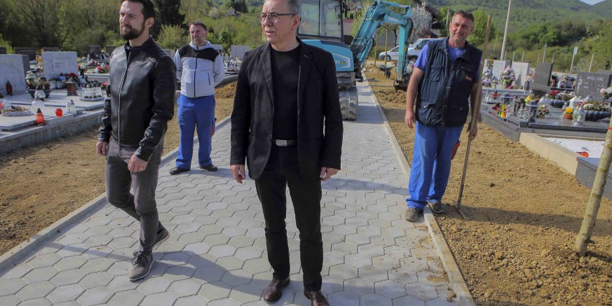 GROBLJE U završnoj fazi uređenje novog groblja Ivanec i zelenih površina