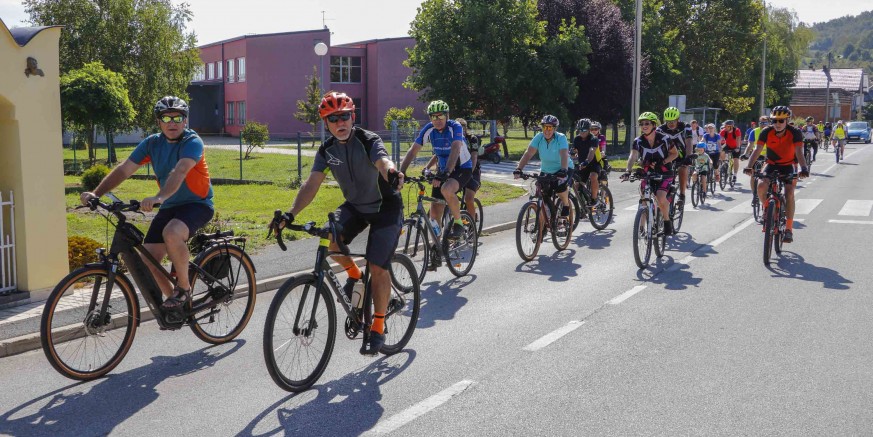 DSR SALINOVEC 128 sudionika bicikliralo rutom „Med skrajski bregi“ dugom 29 km