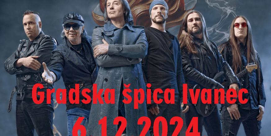 U PETAK, 6. PROSINCA NA GRADSKOJ ŠPICI IVANEC Koncert kultne grupe Divlje jagode – početak u 21.00 sat