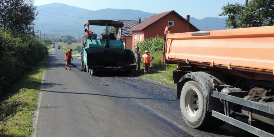 Novi asfalt na kilometar dionice županijske ceste Jerovec – Horvatsko