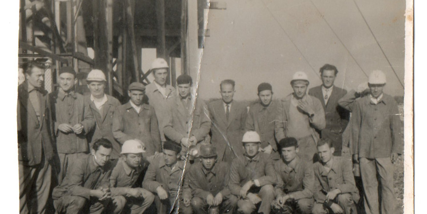 NASLOVNA Ivanečki rudari u Brodarevcu oko 1950 poklon Poje Zvonko186.jpg