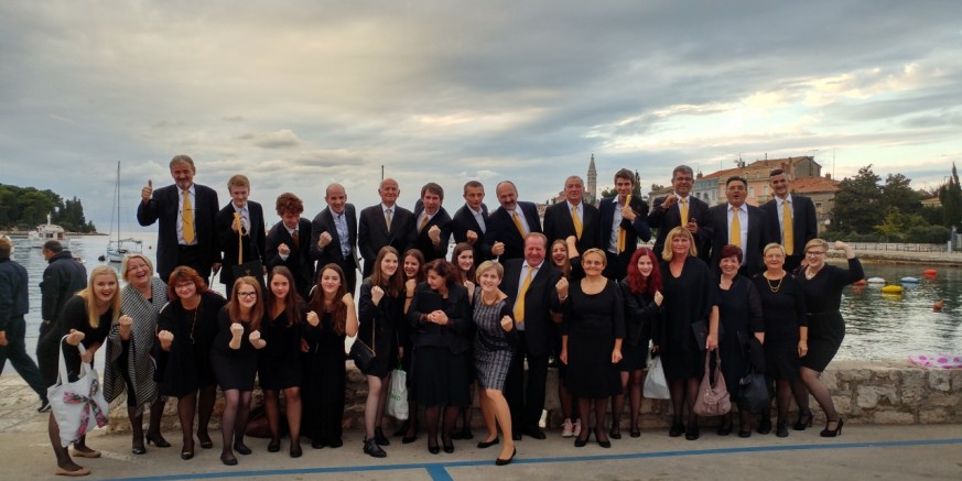 Koncert Mješovitog pjevačkog zbora KUD-a Rudolf Rajter u povodu 40. godišnjice rada