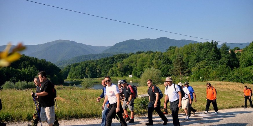 1. memorijalni planinarski pohod sjećanja na poginule branitelje grada Ivanca