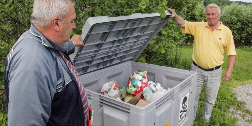 Kontejneri za opasnu ambalažu na Vrhima i Sinaske dokazali svoju opravdanost