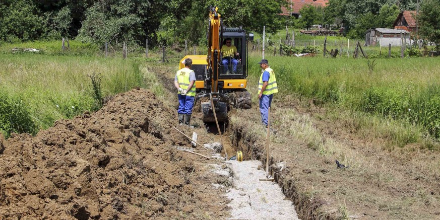 Počela gradnja kanalizacije u Bedencu financirana s 4,36 mil. kn iz EU fonda za ruralni razvoj