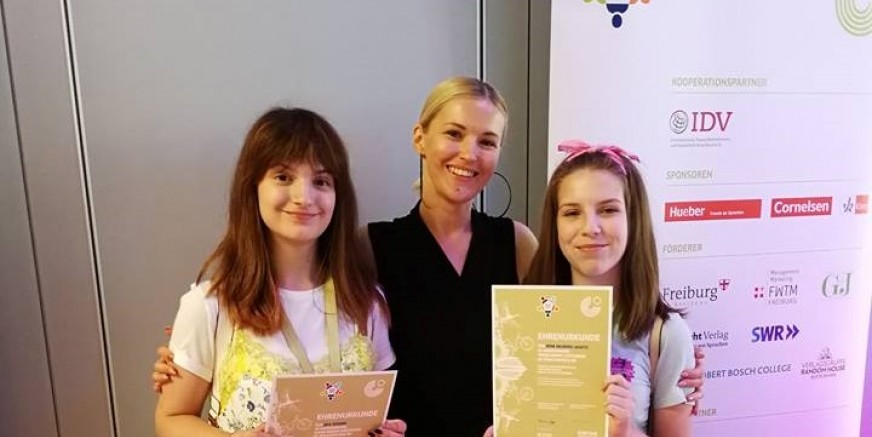 Ivančanka Rene Neuberg – Jagetić sudjelovala na Međunarodnoj olimpijadi znanja iz njemačkog jezika