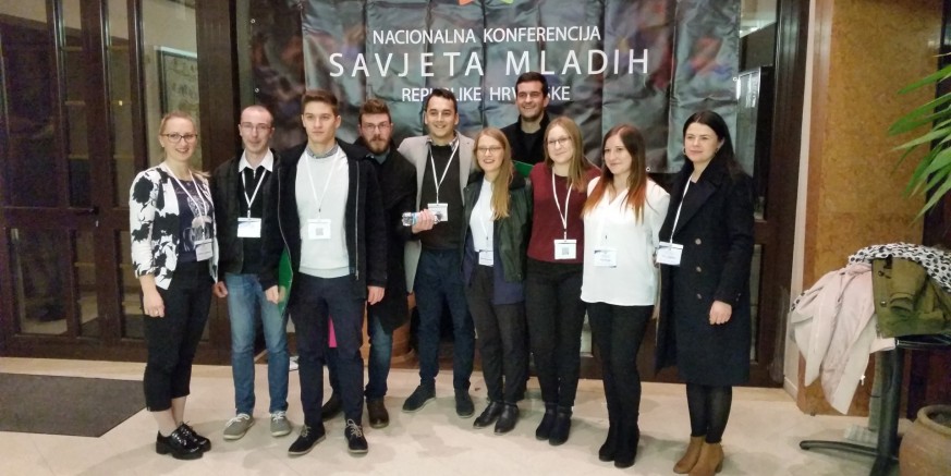 Savjet mladih Grada Ivanca na Nacionalnoj konferenciji Savjeta mladih Hrvatske