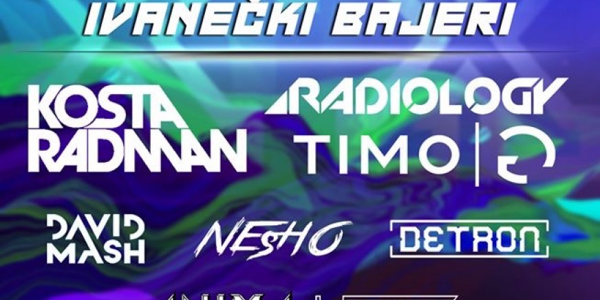 U subotu, 31. 08., Xmusic festival – koncert elektroničke glazbe u organizaciji Kluba mladih Ivanec