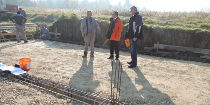 Završavaju radovi na gradnji temelja budućeg društvenog doma u Kaniži