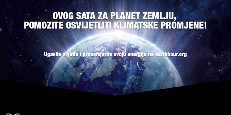 SAT ZA PLANET ZEMLJU – PRIDRUŽITE SE! U subotu na jedan sat ugasite svjetla za planet Zemlju!