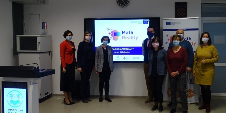SREDNJA ŠKOLA IVANEC  EU projektom „MathReality” zainteresirali učenike za matematiku