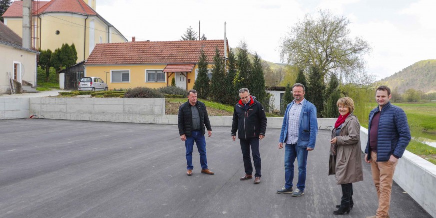GRADONAČELNIK M. BATINIĆ U MARGEČANU Pripreme za drugu i završnu fazu radova na uređenju centra naselja
