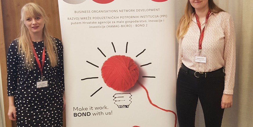 Zaposlenice Poslovne zone Ivanec na radionici u Poreču u sklopu EU projekta BOND-2