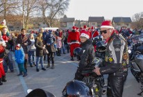 MOTOMRAZOVI Stotinjak motoriziranih djedova u božićnom pohodu Ivancu